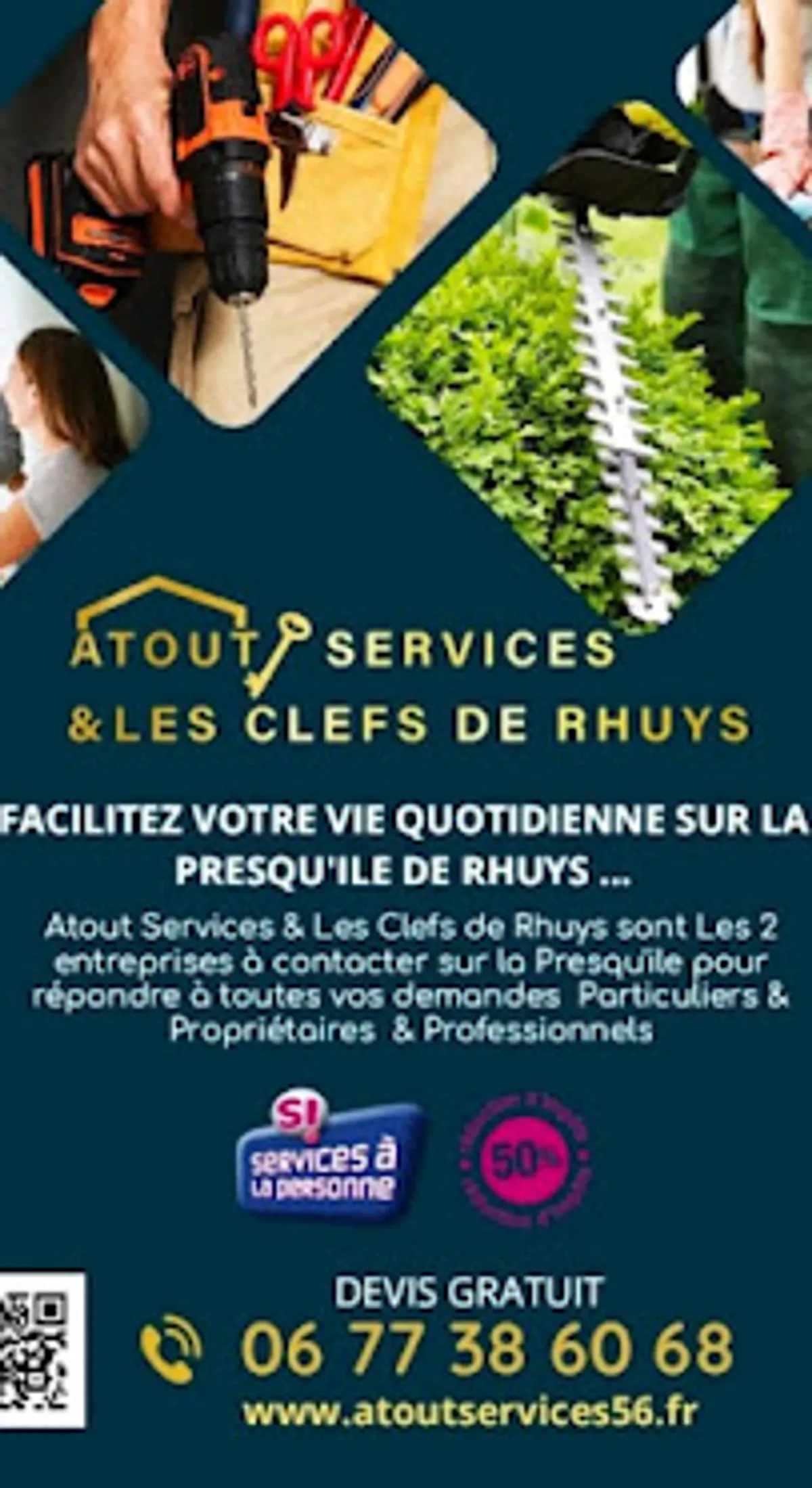 Atout Services & Les Clefs de Rhuys (Services pour Particuliers, Propriétaires , Professionnels)
