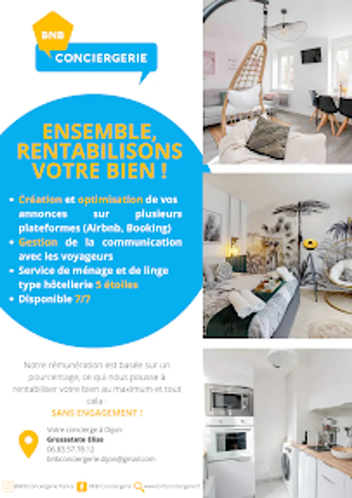 Bnb Conciergerie Dijon - Photo 2