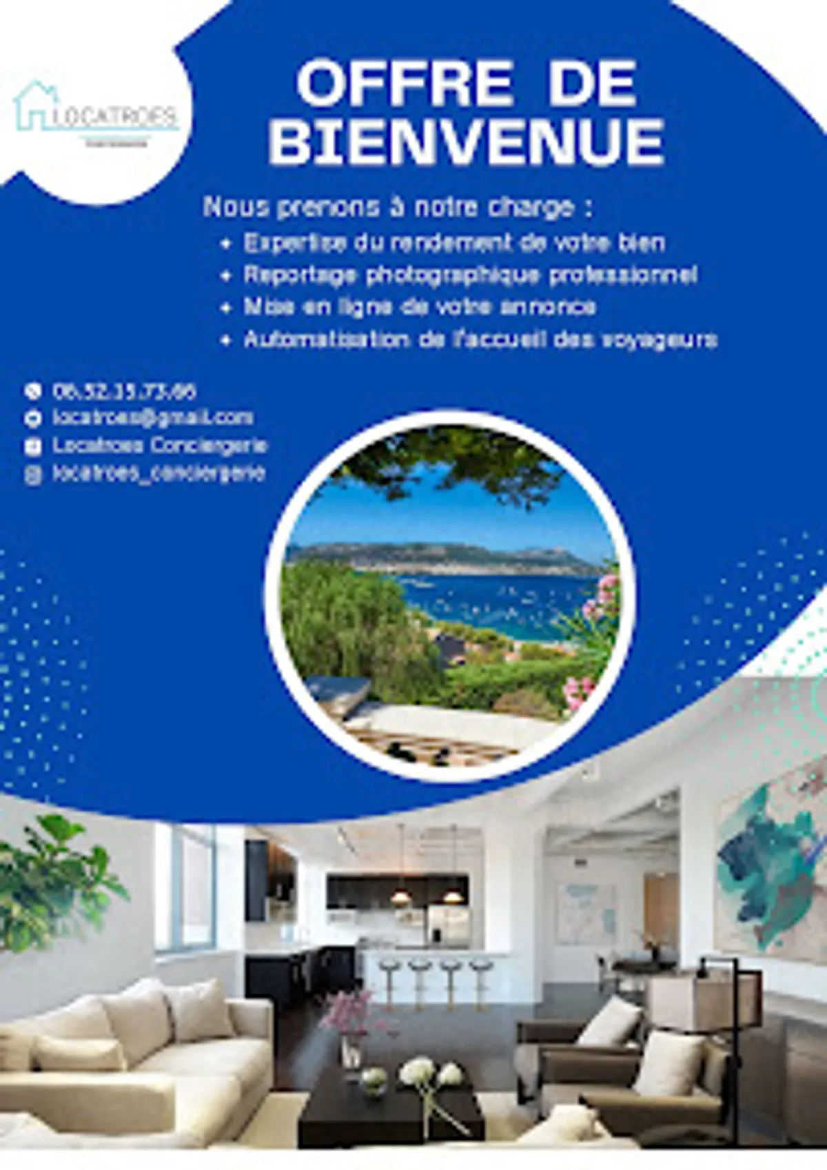 Conciergerie Locatroes