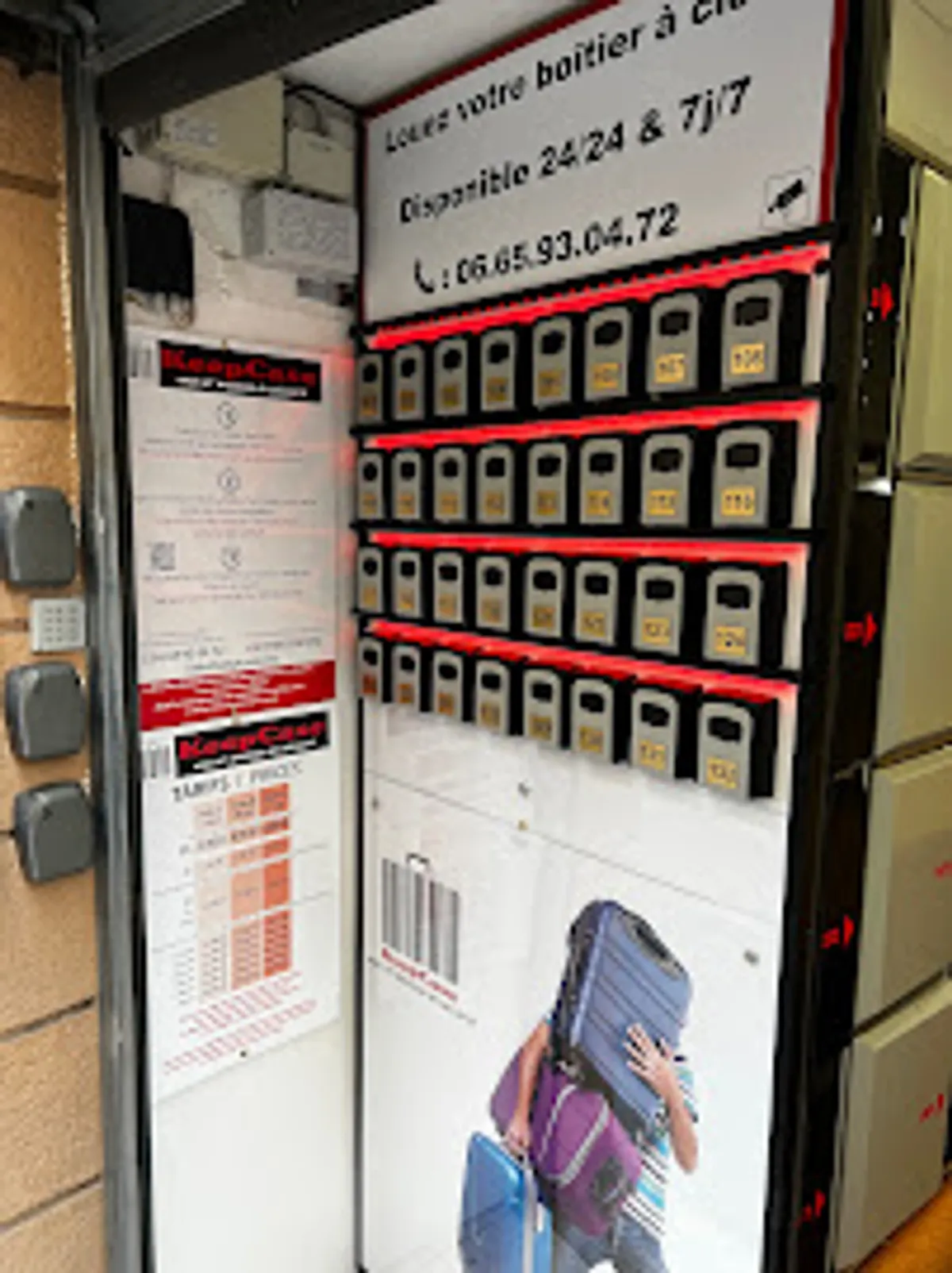 Consigne bagage, location de boîtiers à clés Aix en Provence - KeepCase - Photo 3
