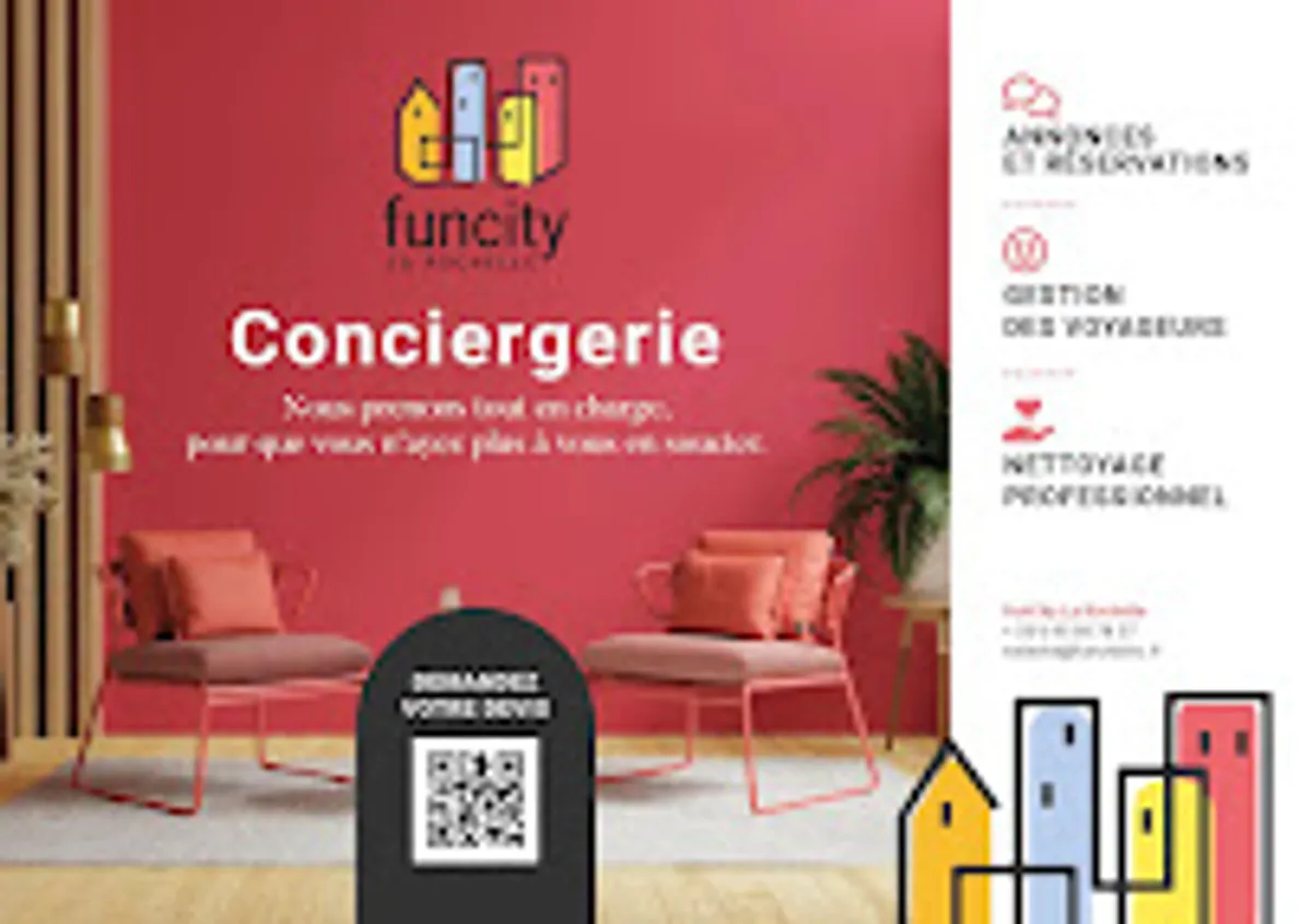 FUNCITY : Conciergerie à La Rochelle - Photo 2