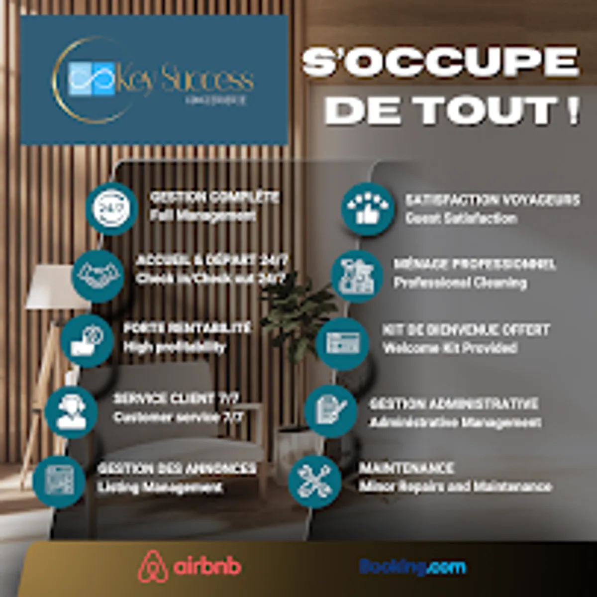 KEY SUCCESS CONCIERGERIE - Photo 4