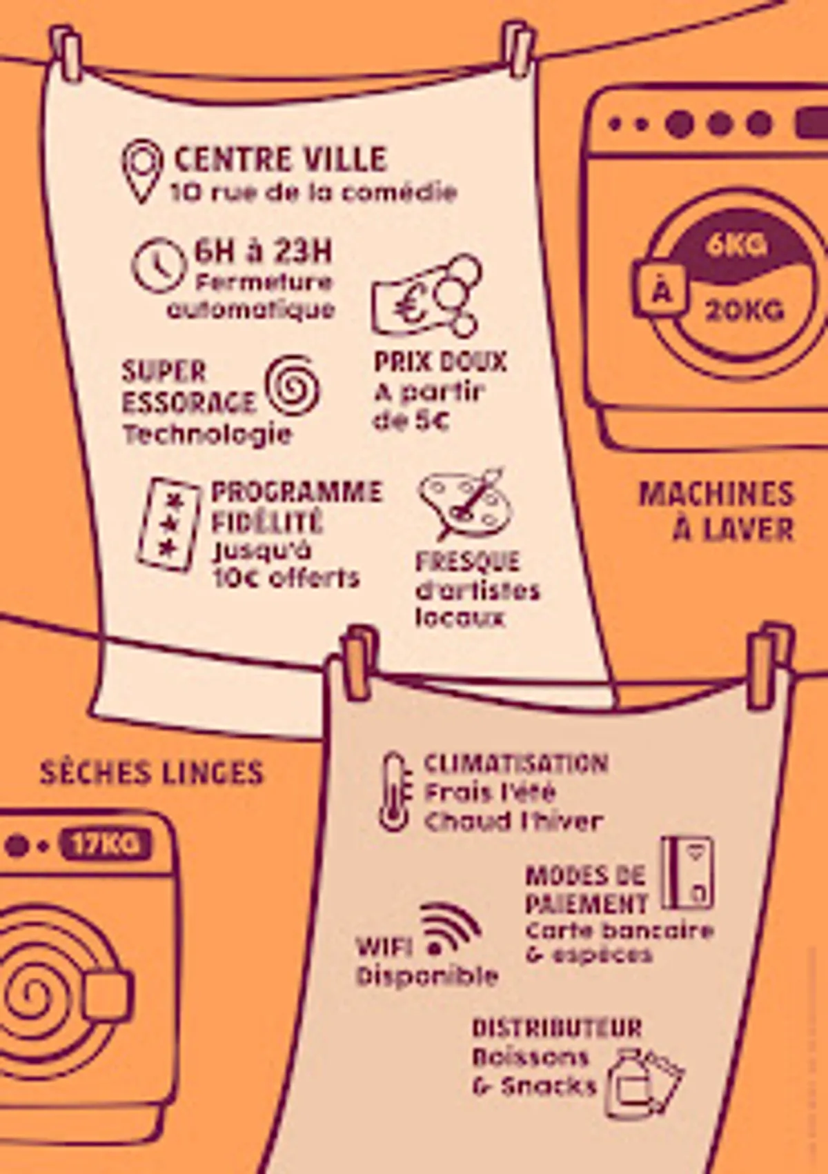 Laverie de la comédie - Photo 8