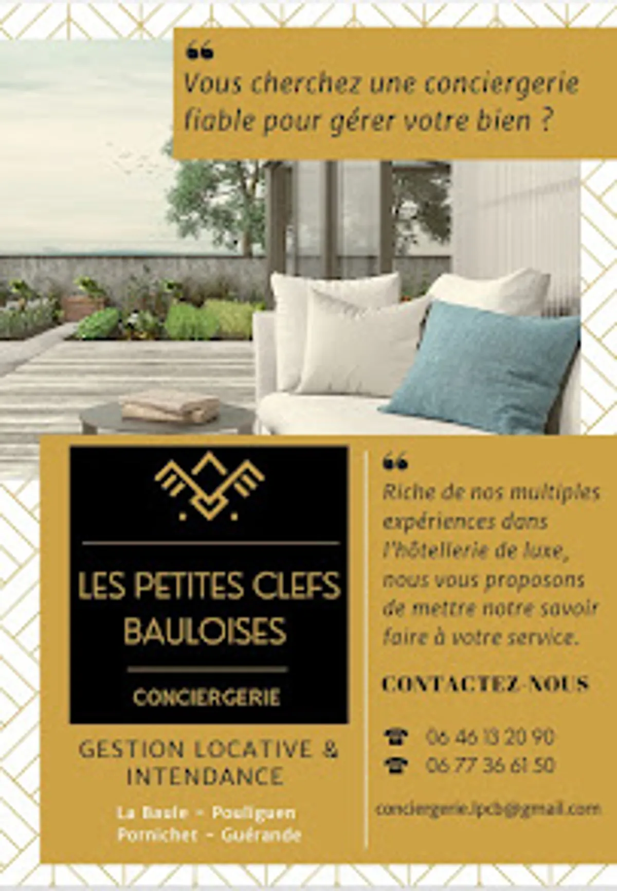 LES PETITES CLEFS BAULOISES | CONCIERGERIE - Photo 3
