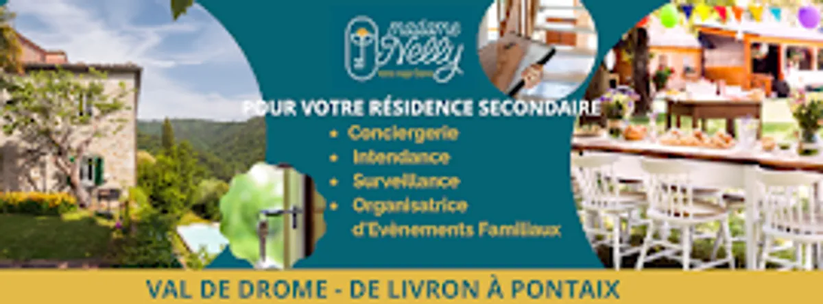 Madame Nelly - Conciergerie et Organisatrice d'Evènements privés dédiée aux Résidents Secondaires Vallée de la Drôme - Photo 3