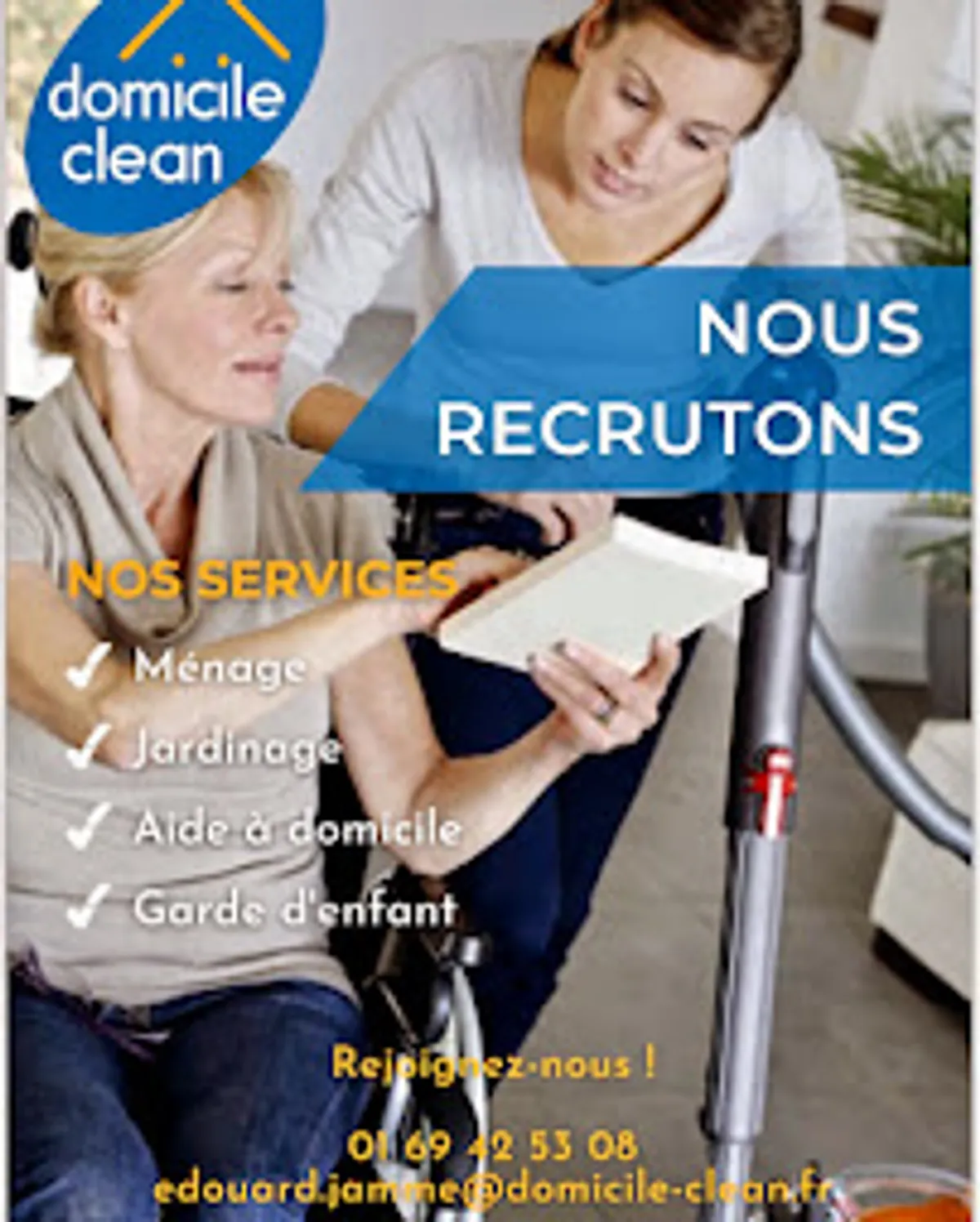DOMICILE CLEAN - Services de ménage et Aide à domicile sur le Val d'Yerres - Photo 4