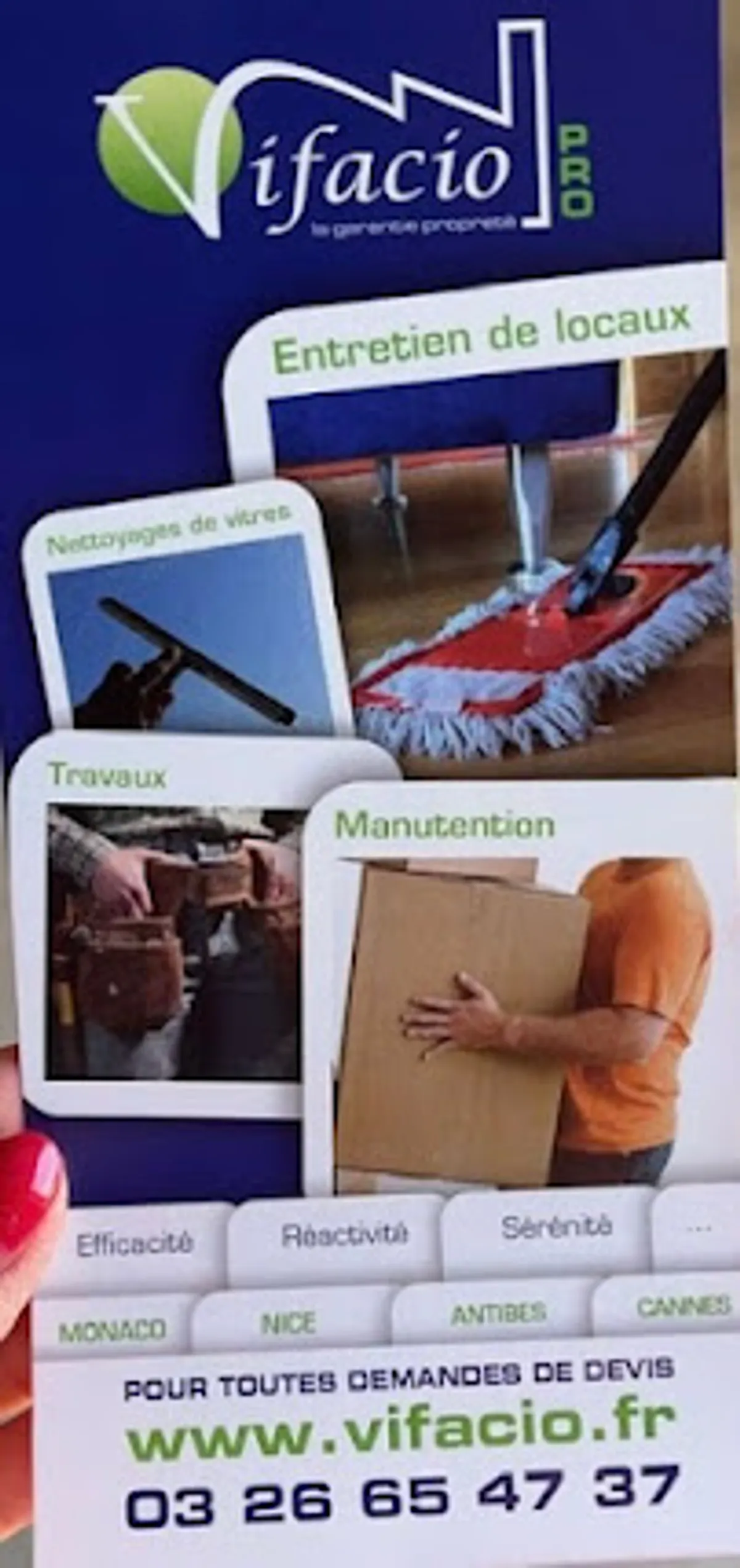 Vifacio🧹 | Société de ménage / Société de nettoyage | Châlons-en-Champagne
