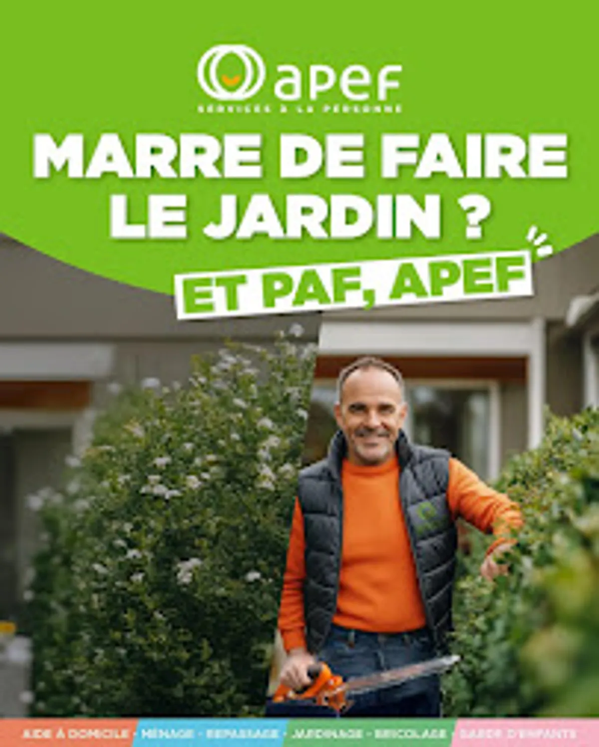 APEF Quimperlé - Aide à domicile, Ménage, Jardinage et Garde d'Enfants - Photo 4