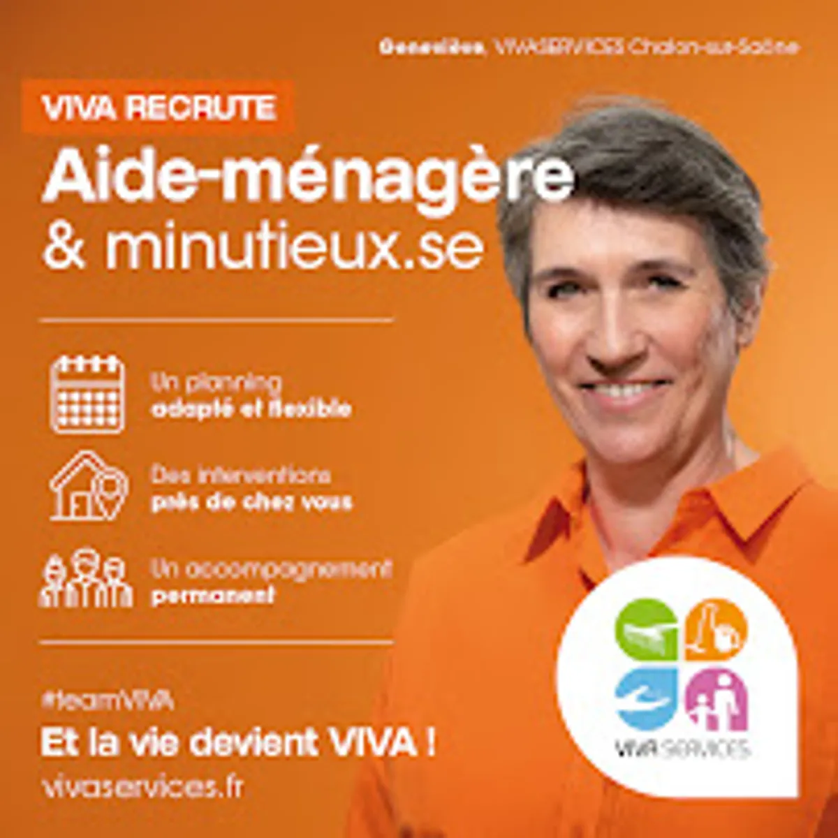VIVASERVICES Saint Quentin en Yvelines - Ménage, aide à domicile, garde d'enfants - Montigny, Guyancourt, Voisins, Elancourt - Photo 4