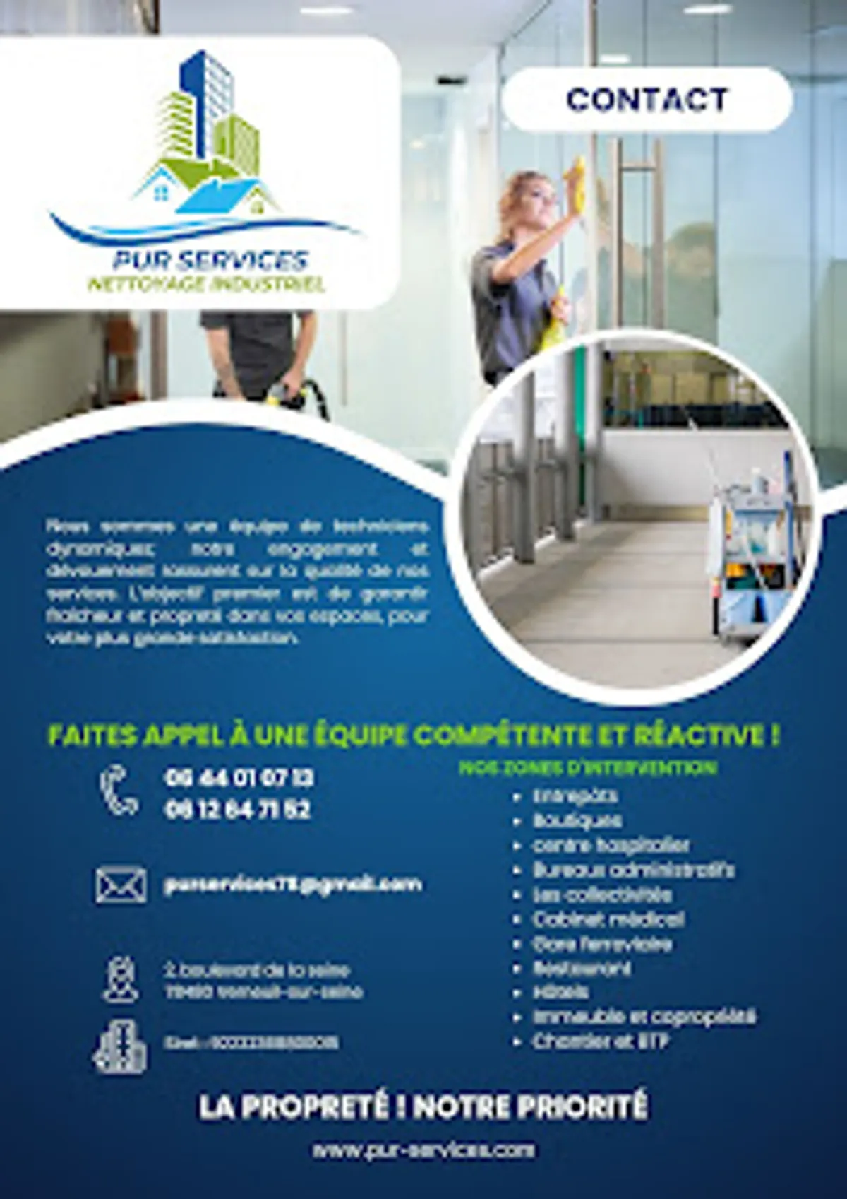 Pur Services Nettoyage Industriel SAS - Photo 9