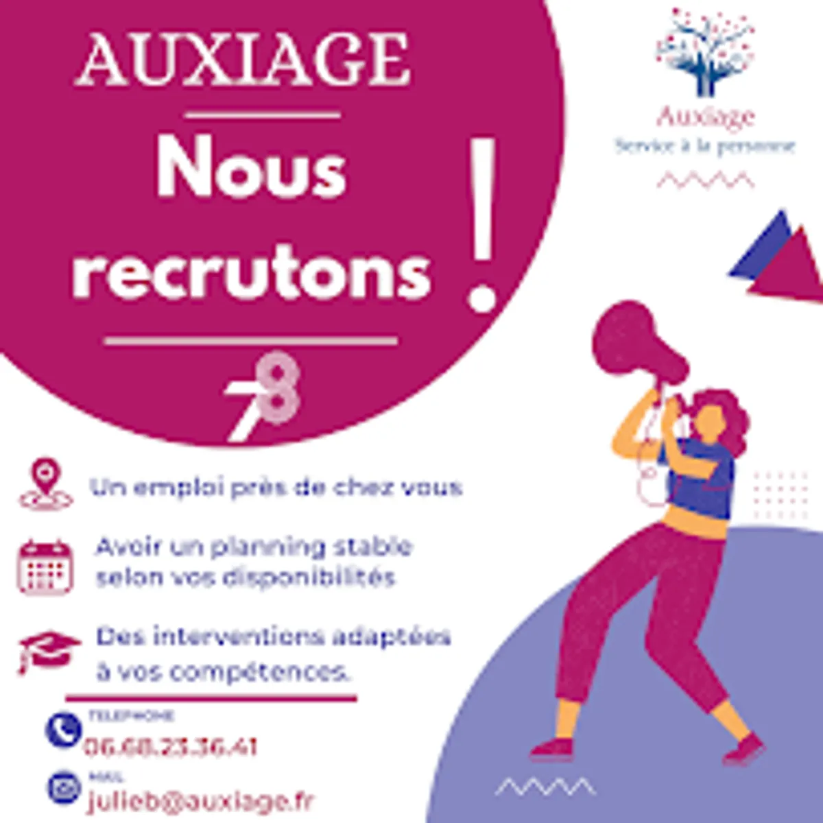 Auxiage - Aide à domicile - Photo 4