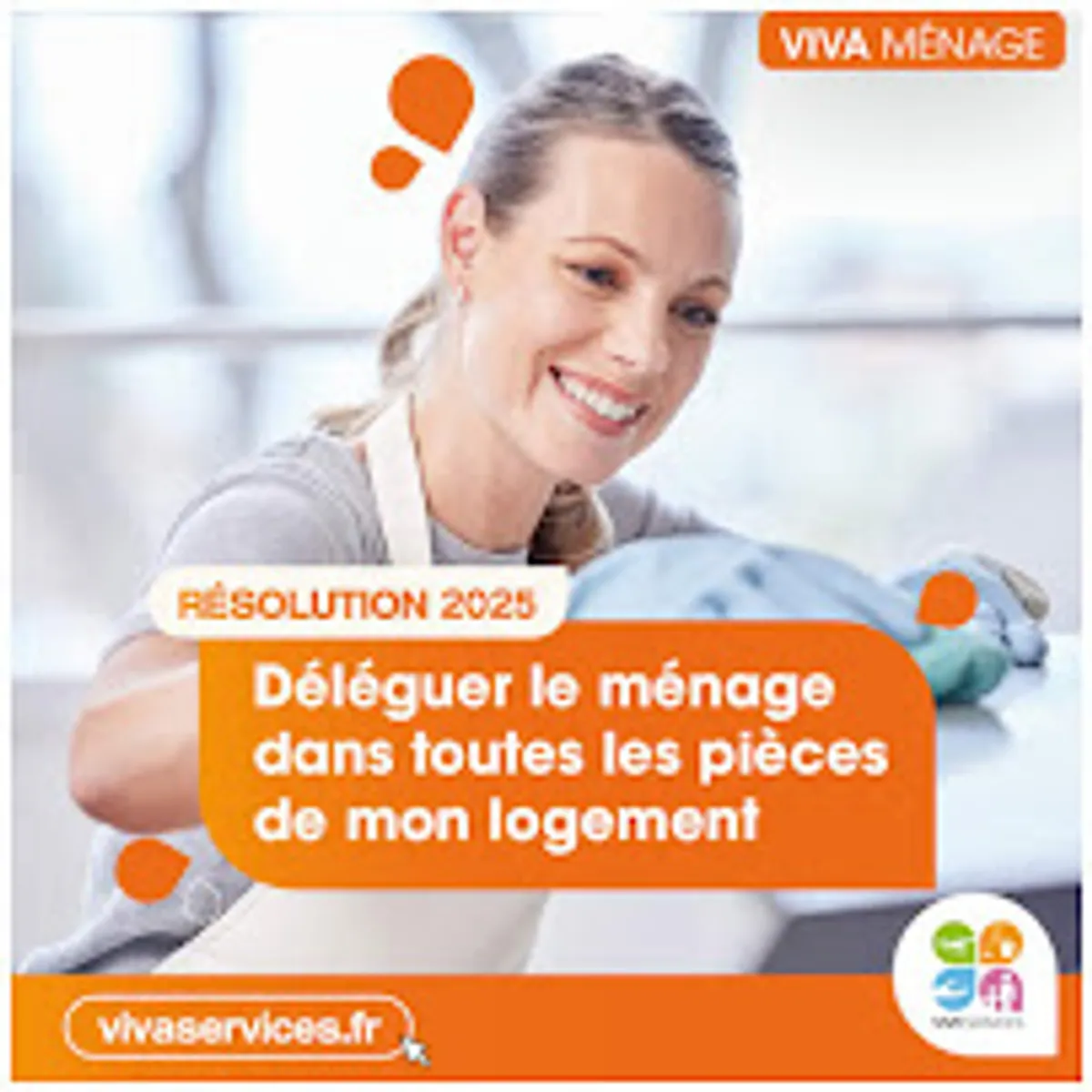 VIVASERVICES GRUCHET-LE-VALASSE I Ménage, Jardinage, Garde d'enfants, Aide aux seniors - Photo 4