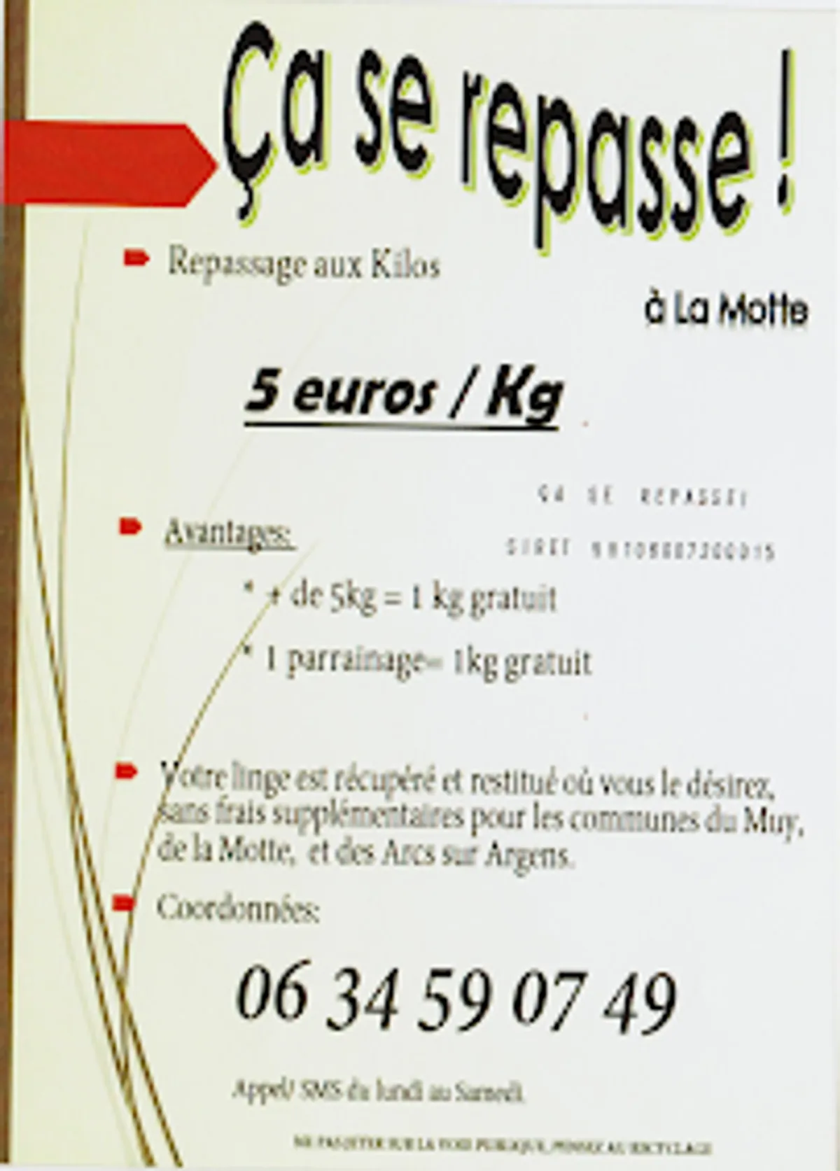 Ça se repasse - Photo 3