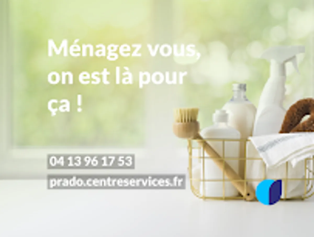 Ménage et repassage à domicile - Centre Services Marseille Prado