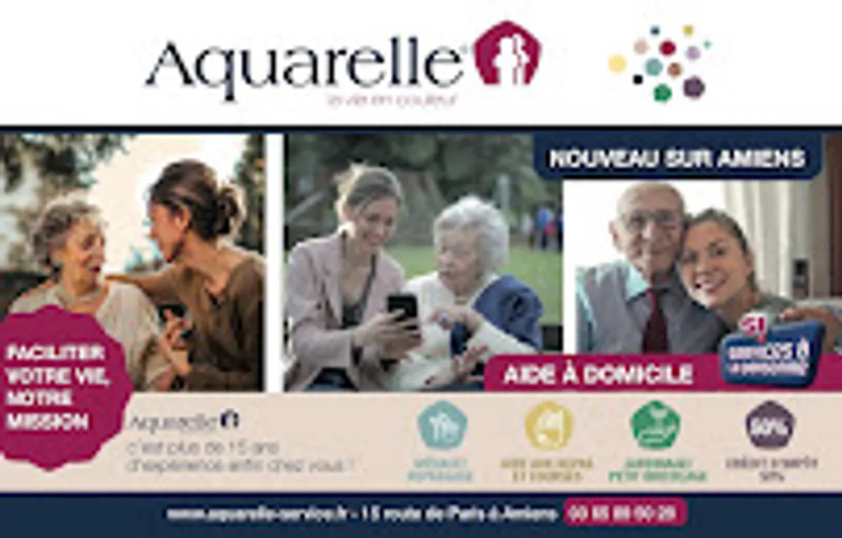 Aquarelle Service Amiens - Aide à domicile - Photo 9