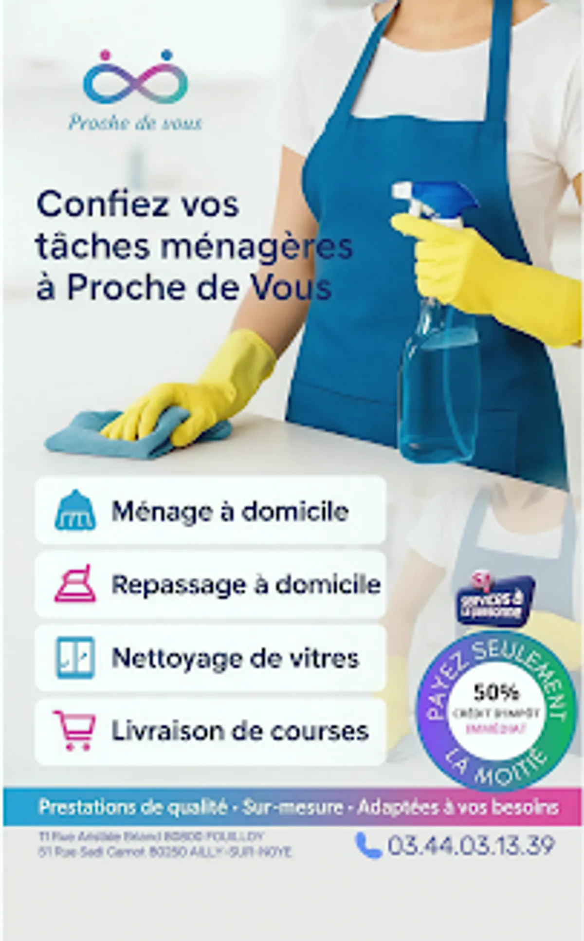 Proche de vous - Fouilloy/Corbie - Services à la personne