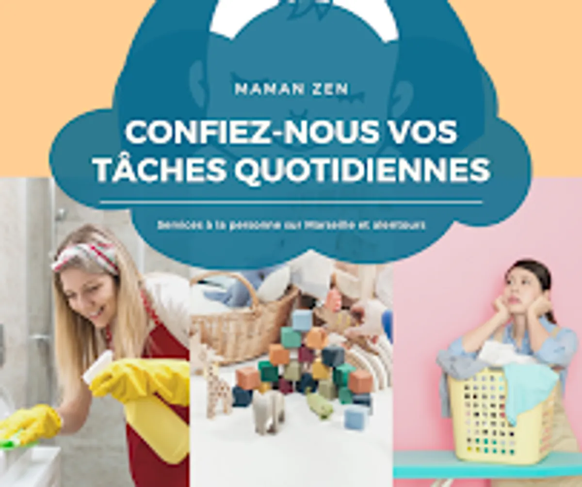 Maman Zen - Services à la personne - Ménage, Garde d'enfants, Transport etc. - Photo 3