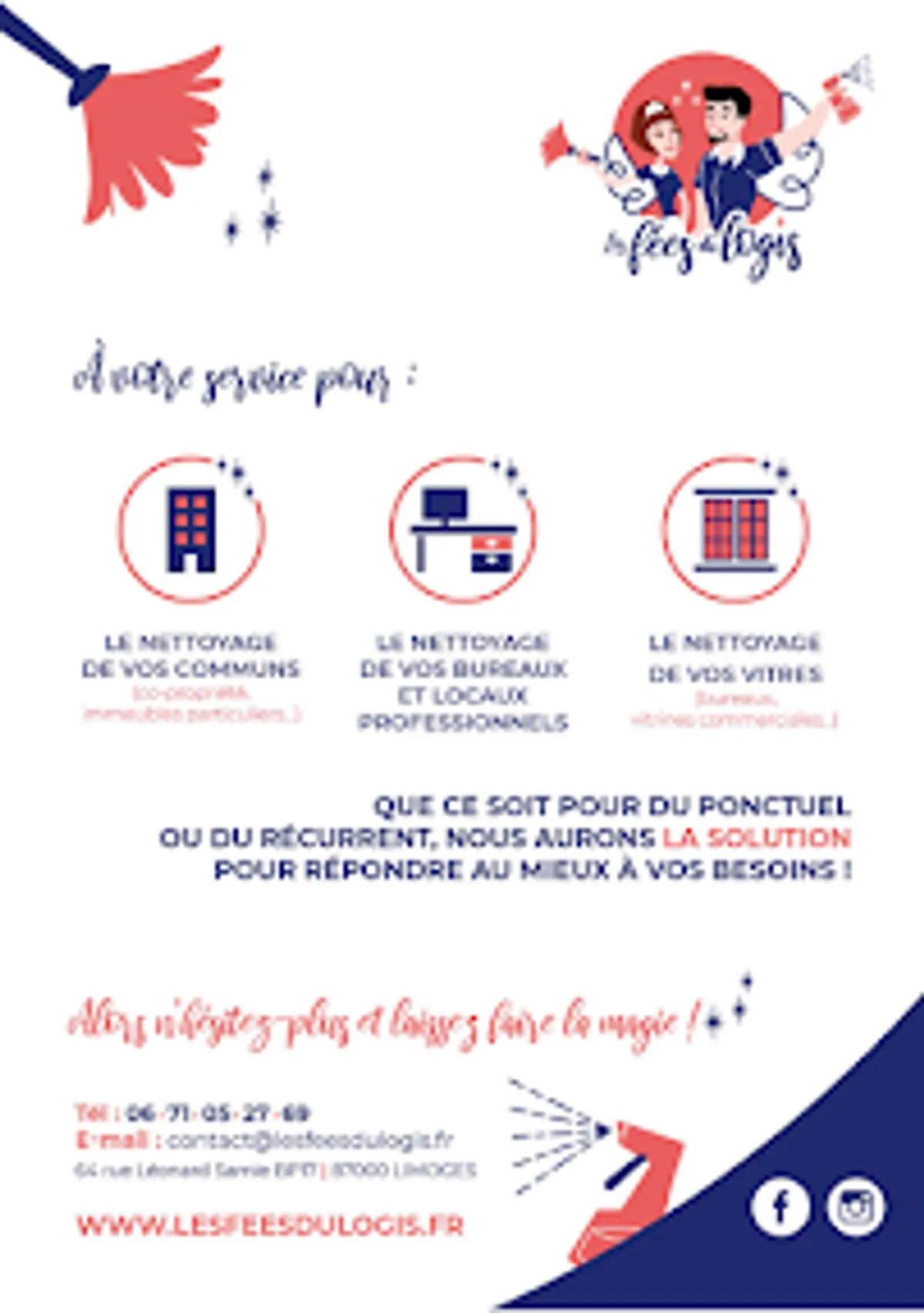 Les Fées du Logis - Limoges Entreprise de Nettoyage