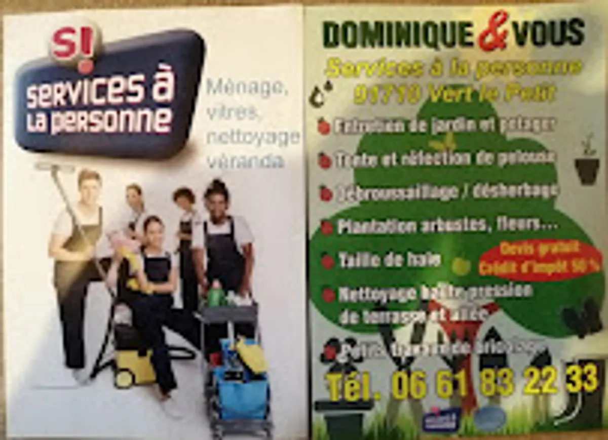 Dominique et Vous - Aide à domicile/ entretiens des bâtiments professionnel - Photo 6