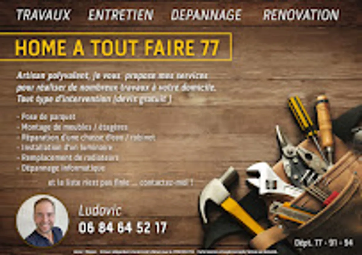 Home A Tout Faire 77 - Bricolage à domicile - Servon