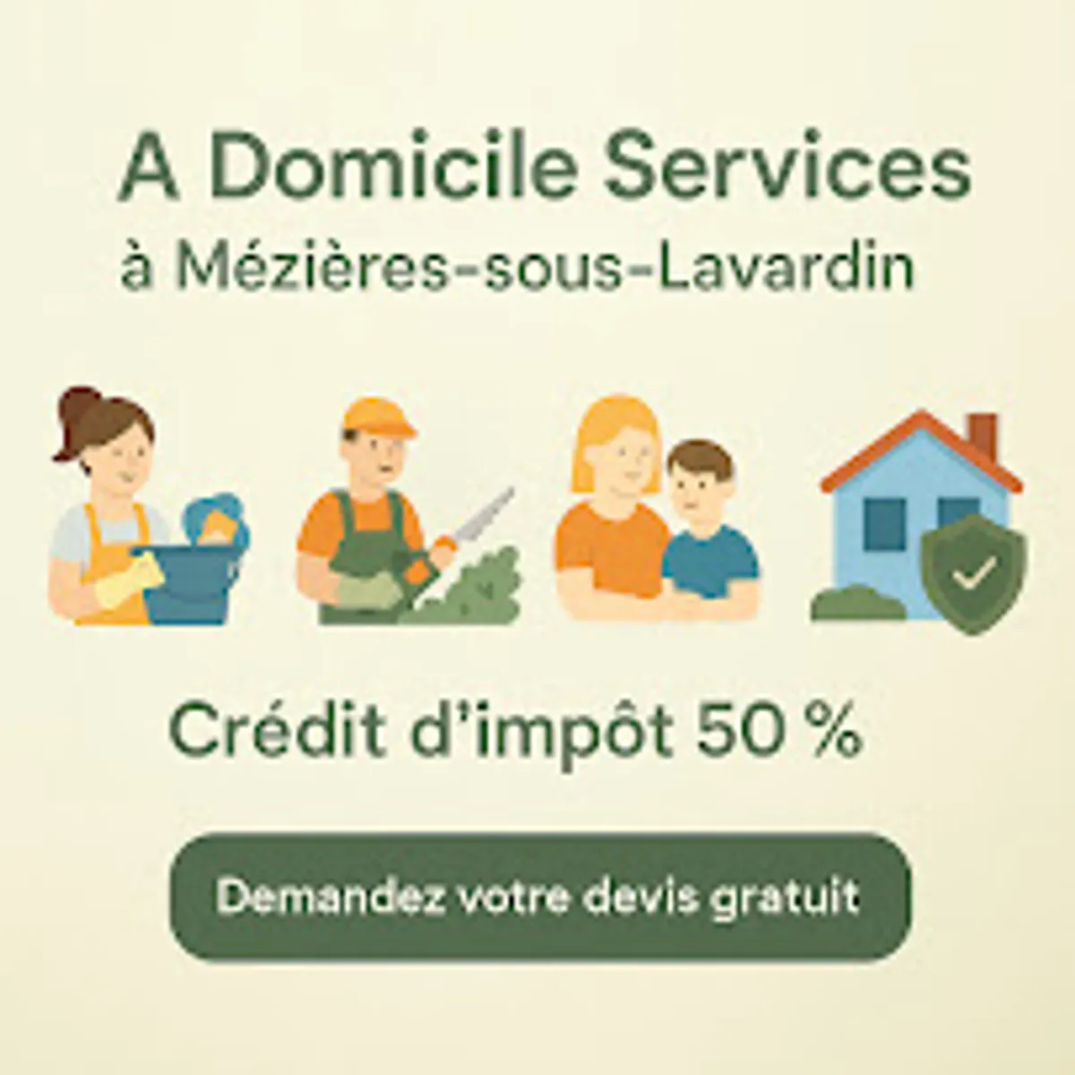 A Domicile Services - Mézières sous Lavardin - Photo 5