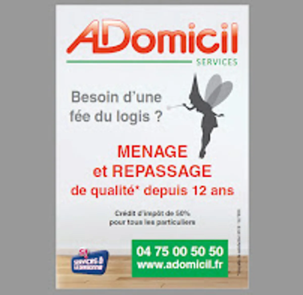 Adomicil - Ménage repassage garde d'enfants