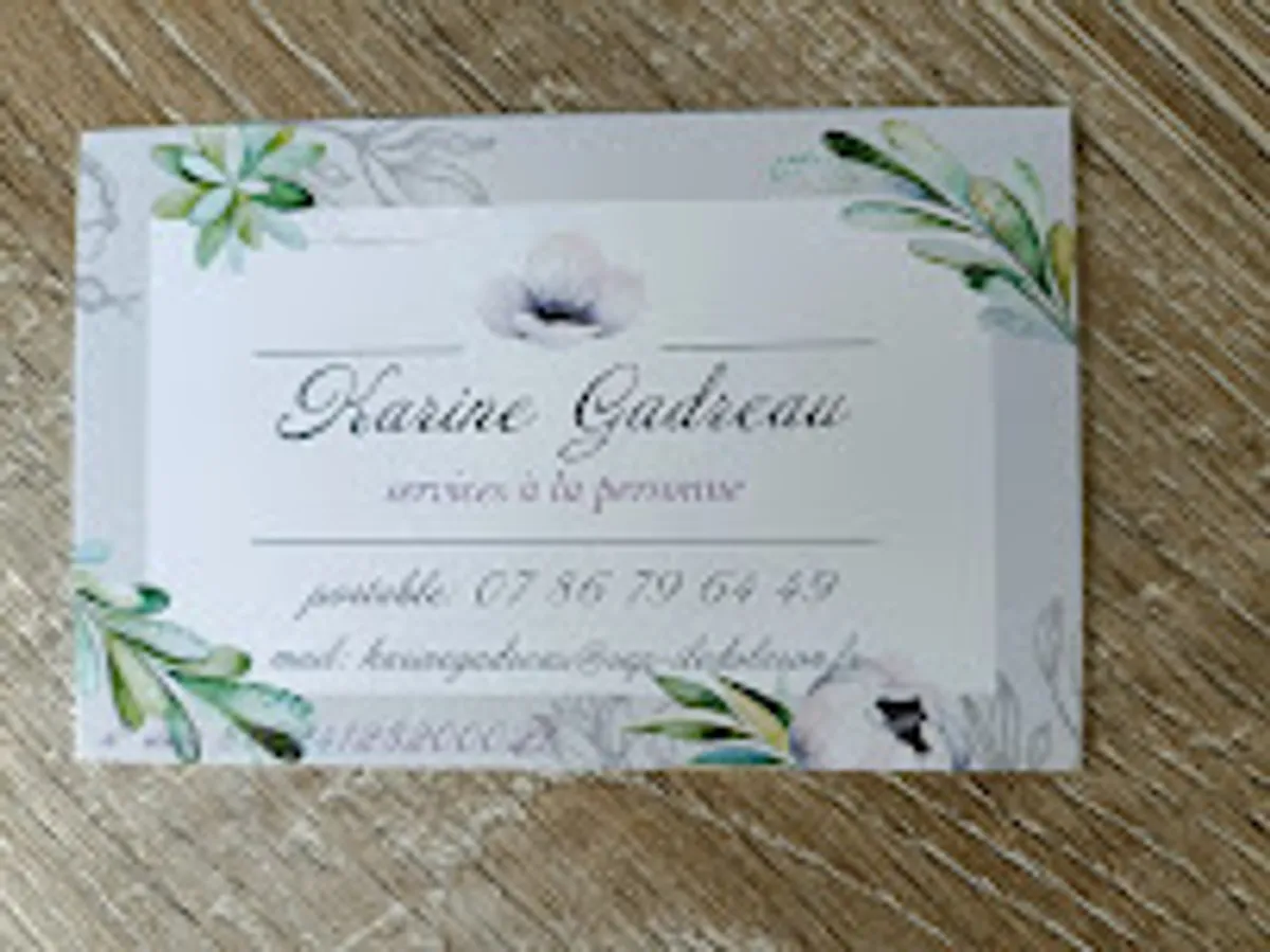 Karine GADREAU services à la personne - Photo 2