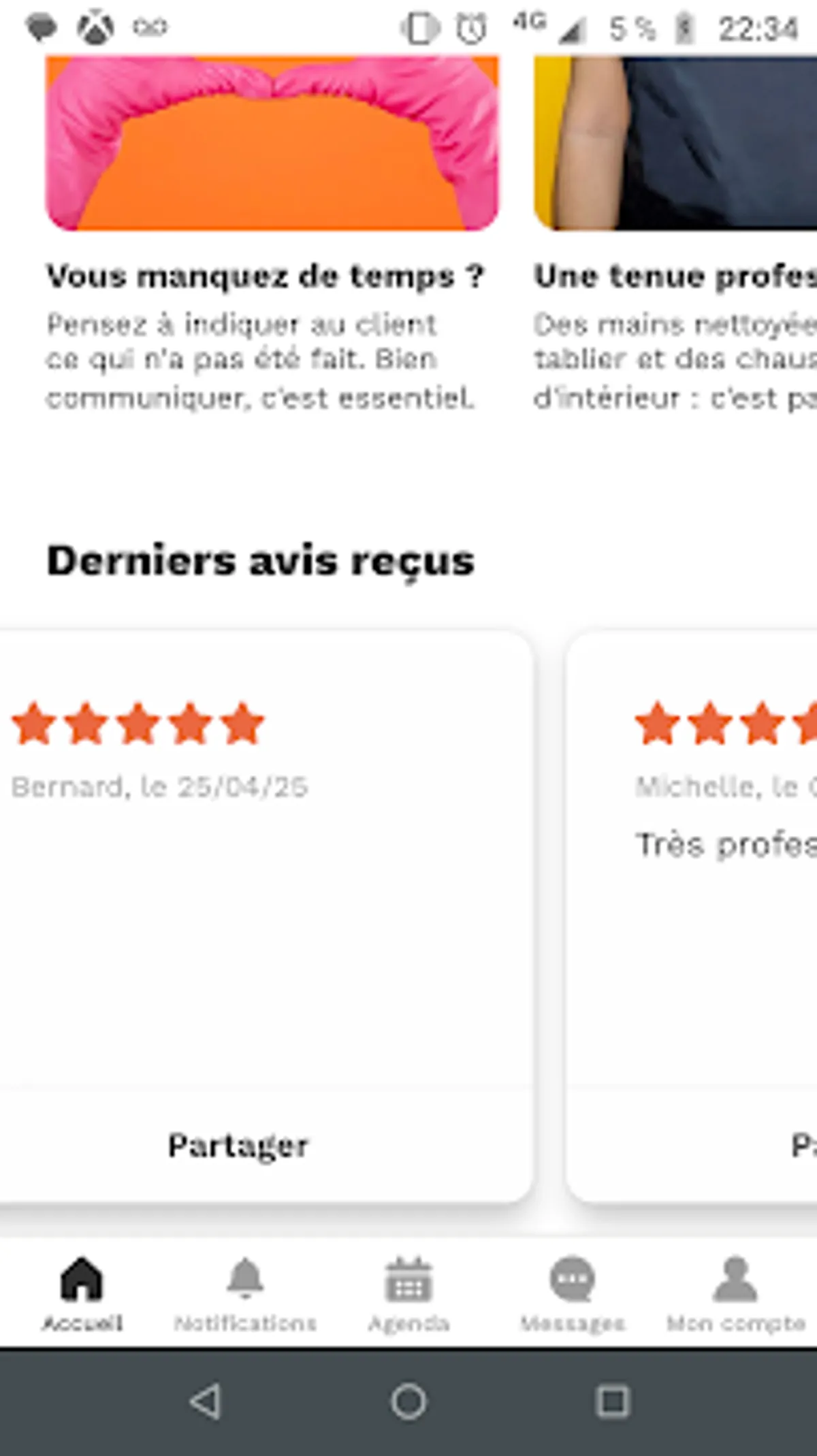 Entreprise de menage