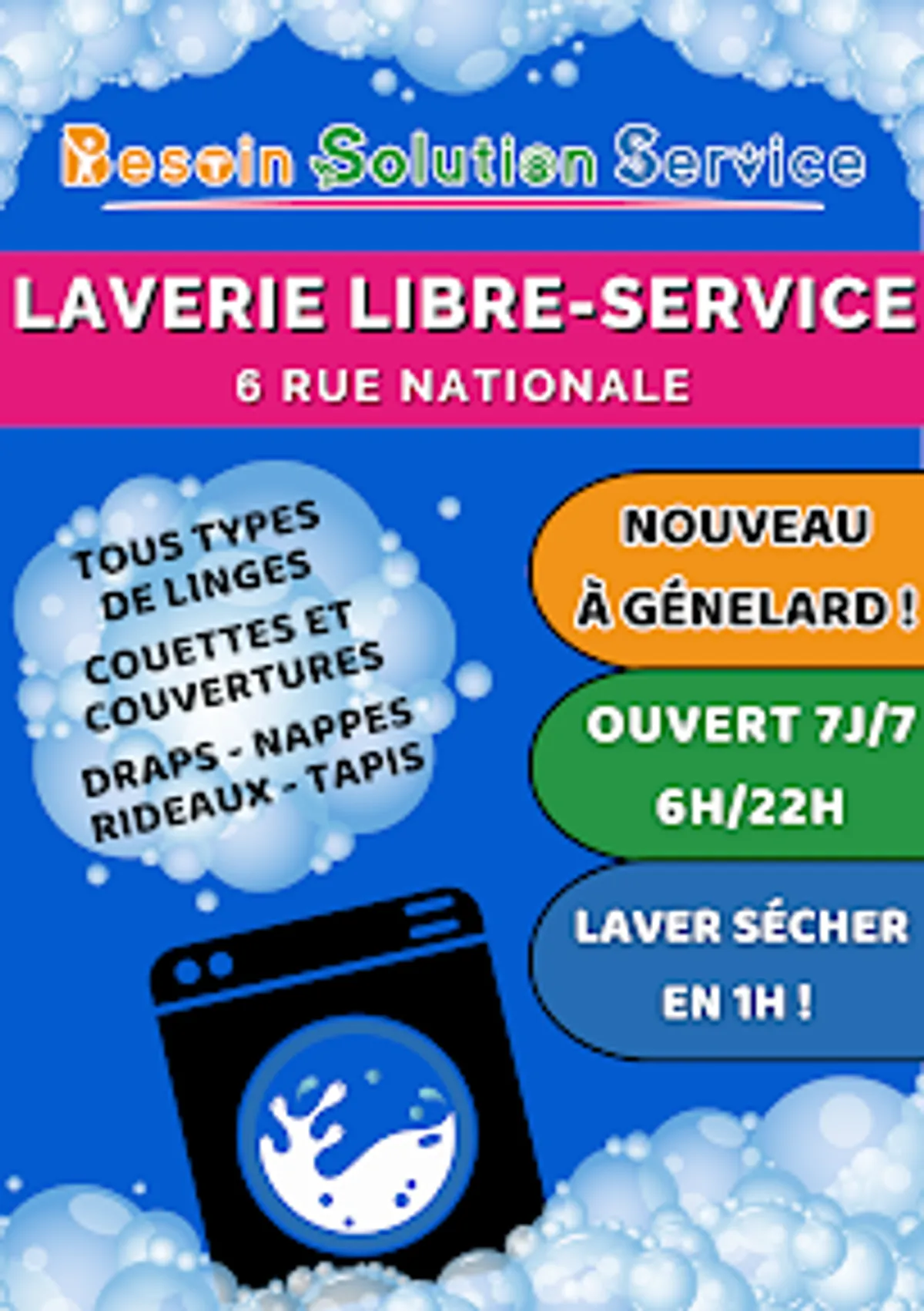 Laverie Automatique Besoin Solution Service - Photo 4