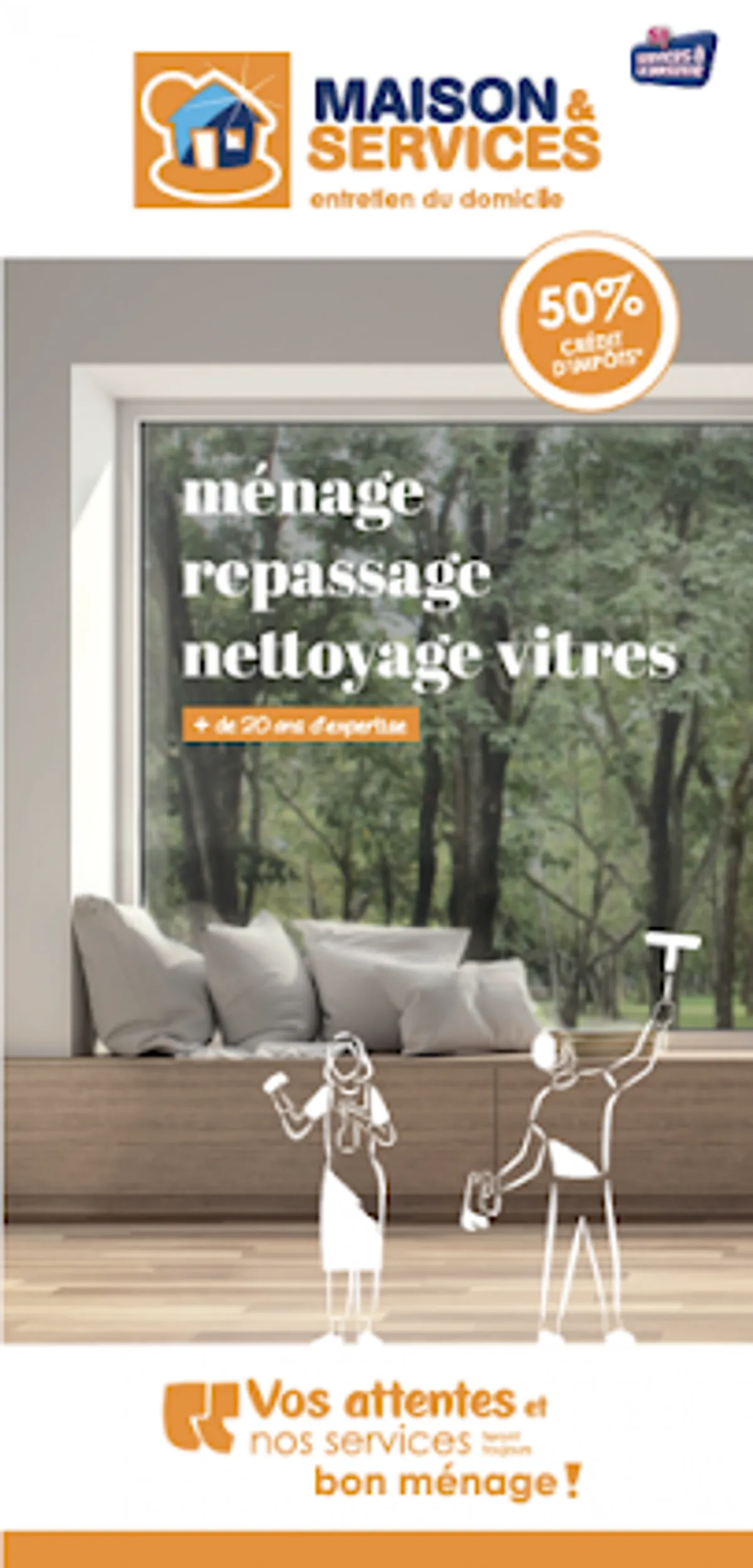 Maison et Services Vienne | Ménage, repassage, nettoyage des vitres - Photo 7