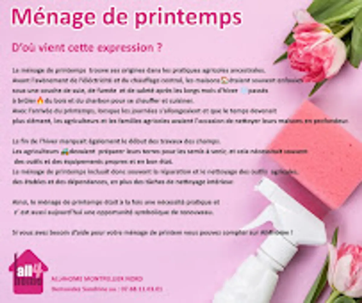 All4home - Spécialiste du ménage à domicile. - Photo 7