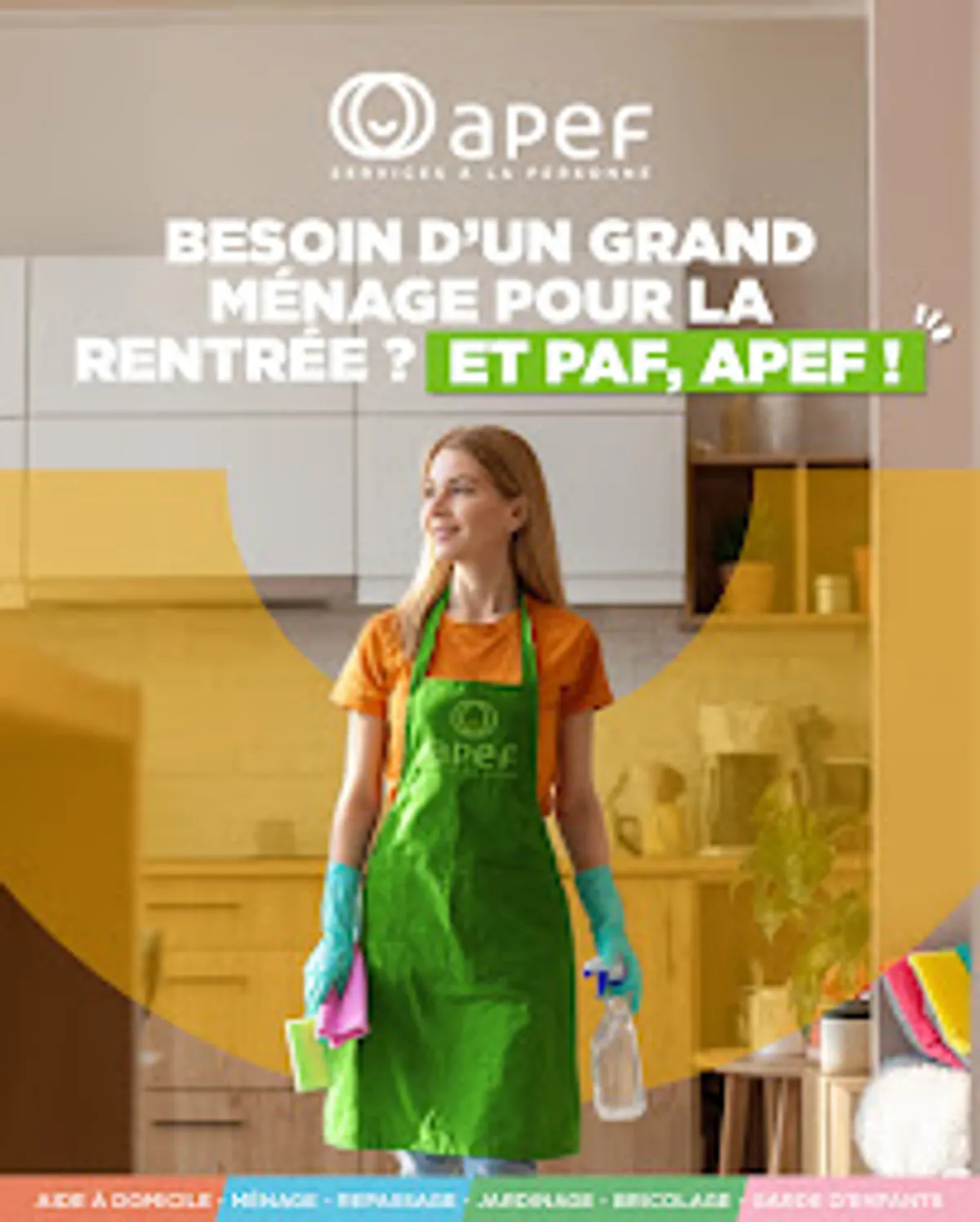 APEF Vichy - Aide à domicile, Ménage, Jardinage et Garde d'enfants