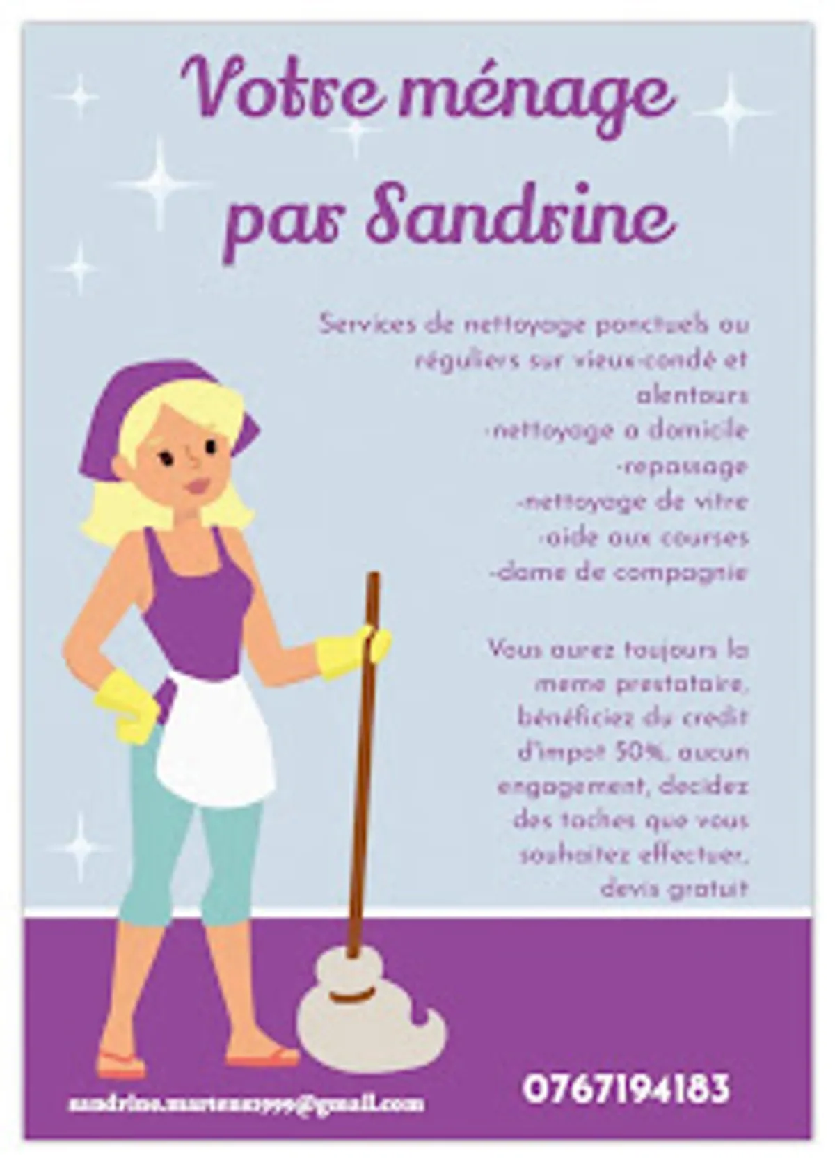 Votre ménage par Sandrine - Photo 3