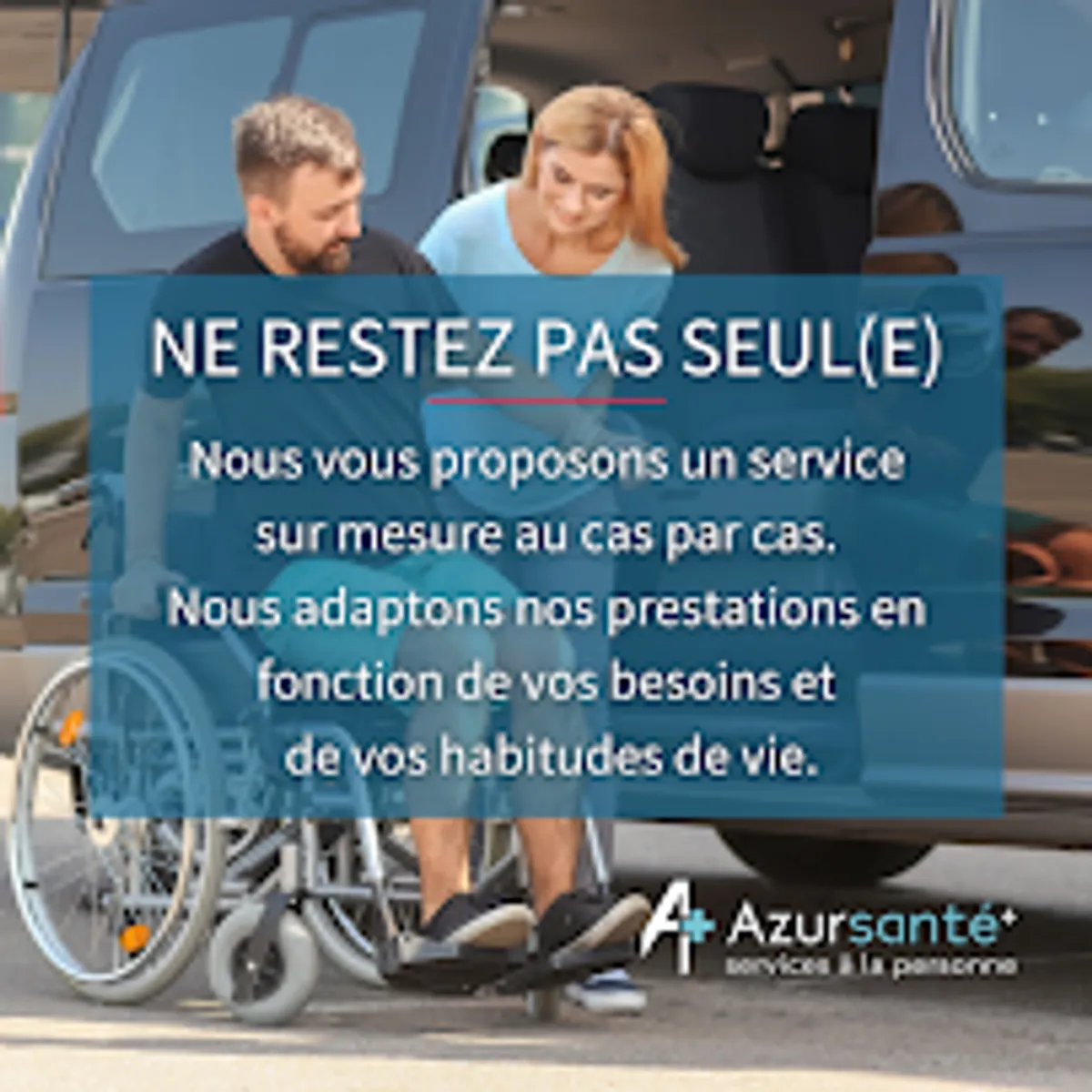 Azur Santé Plus | Société d'aide à domicile pour personne âgée, hospitalisée, Alzheimer, personne handicapée à Grasse - Photo 3