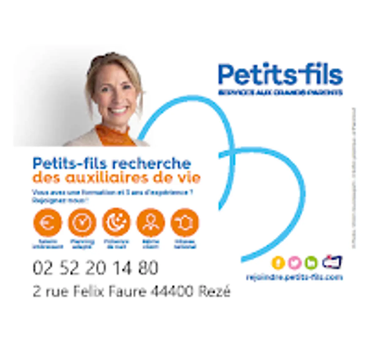 Petits-fils Nantes Rezé - Aide à domicile - Photo 2