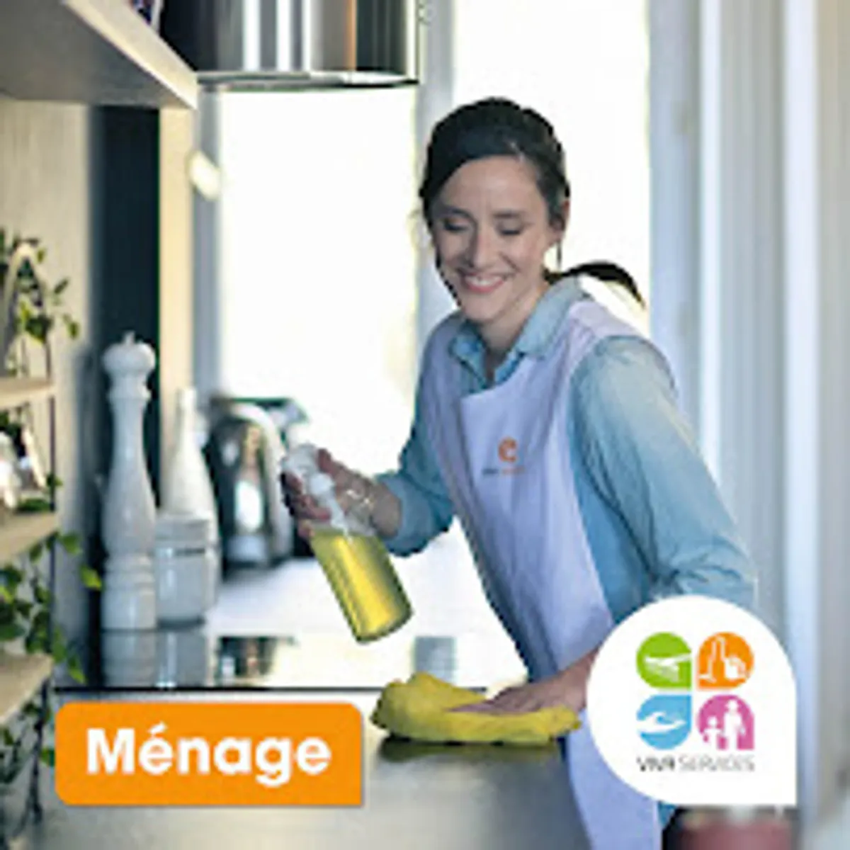 VIVASERVICES NICE EST - Ménage, Repassage, Garde d’enfants, Jardinage, Bricolage, Seniors - Photo 5
