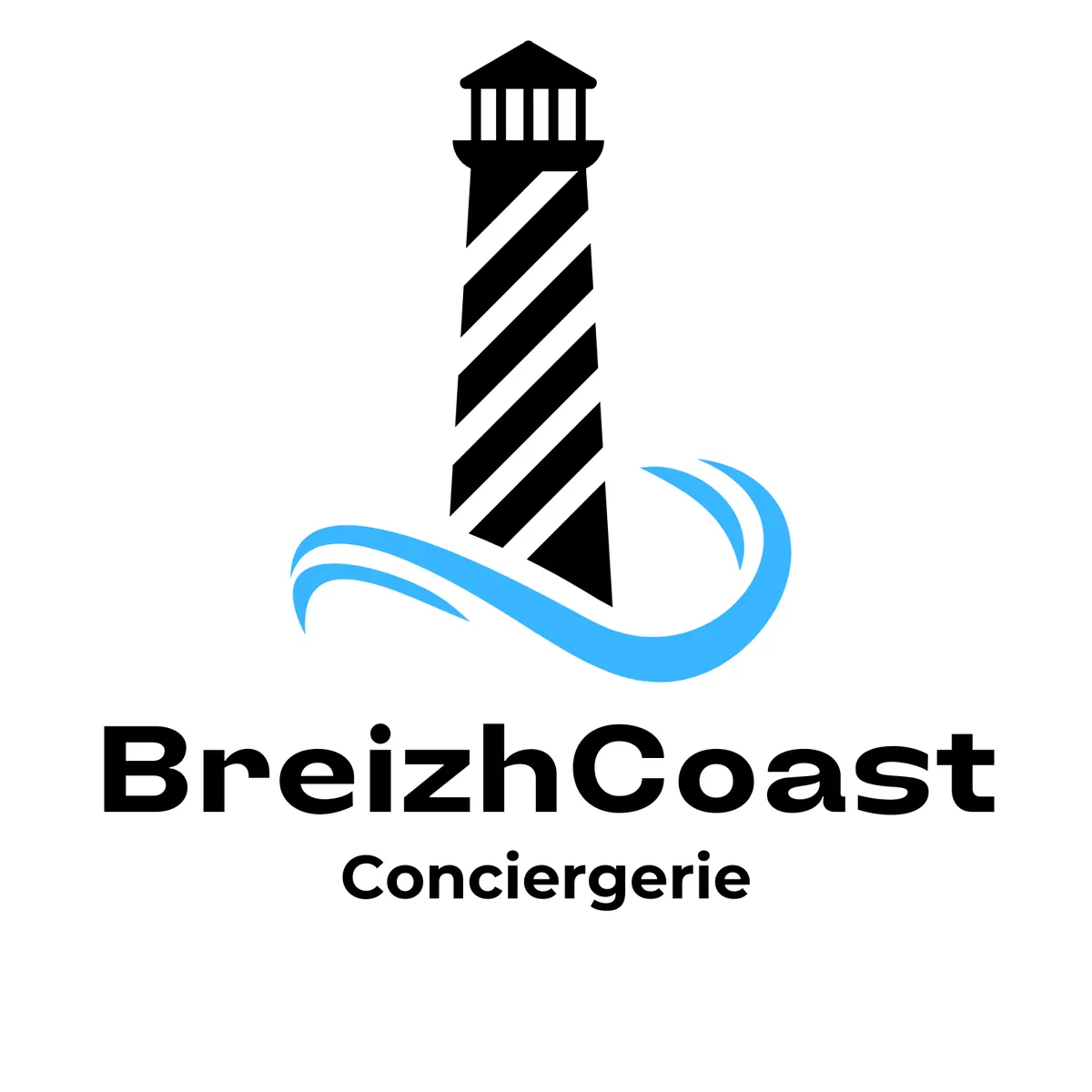 Logo Breizh Coast - Conciergerie Airbnb Finistère