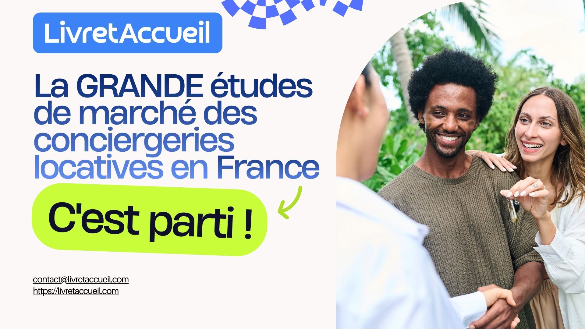 Étude de marché conciergeries locatives France 2026 - Couverture